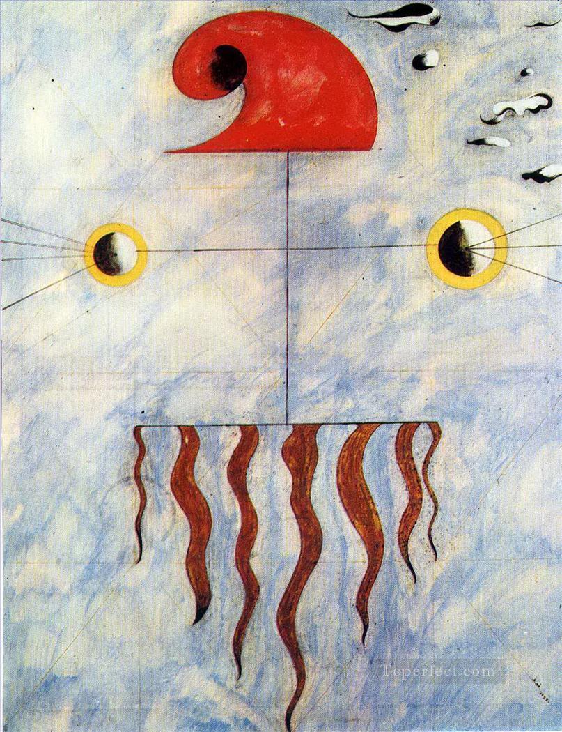 Head of a Catalan Peasant Joan Miro Oil Paintings